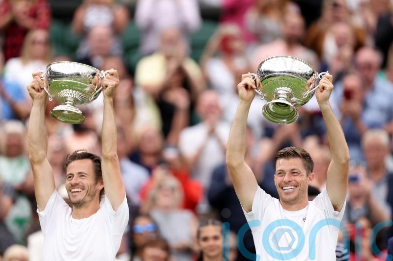 Neal Skupski rewards brother Ken’s travelling exploits with Wimbledon win