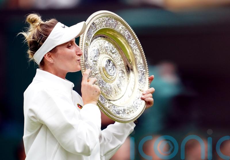 Wimbledon champion Marketa Vondrousova took inspiration from sponsor snub
