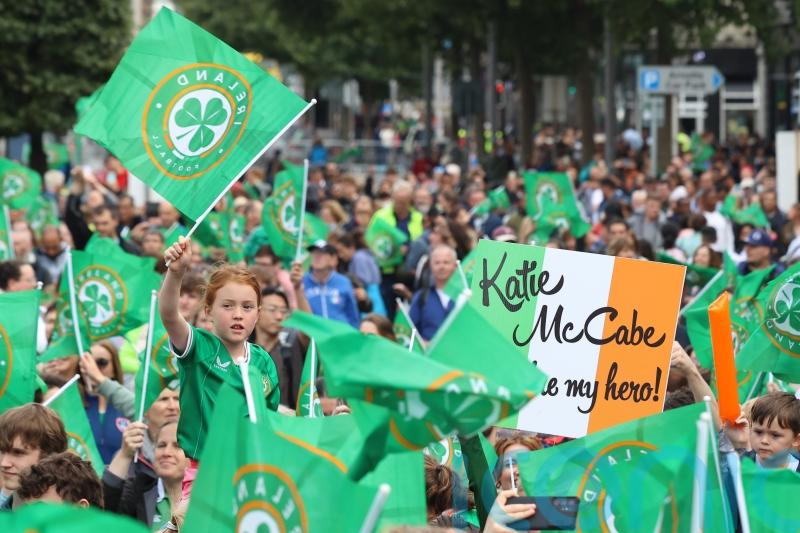 We&rsquo;re so proud &ndash; Ireland team return to roaring welcome from fans in Dublin