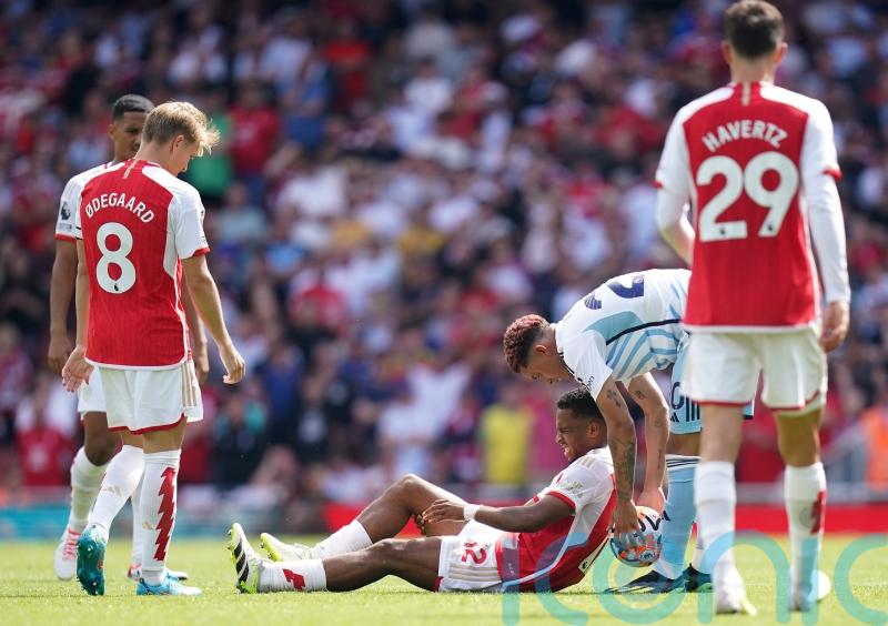 Arsenal’s Jurrien Timber to see specialist as concerns grow over knee injury