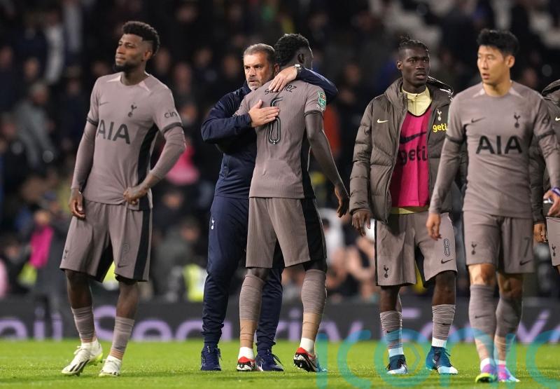 Ange Postecoglou defends decision to make changes as Tottenham exit Carabao Cup