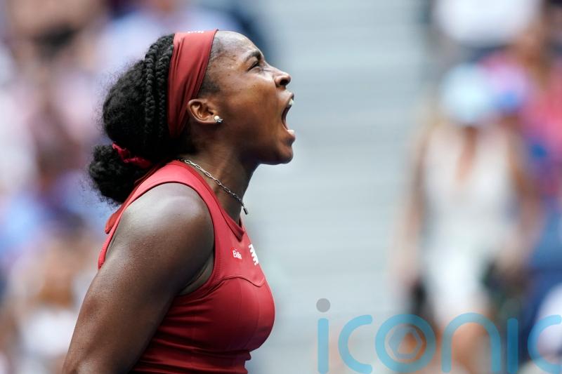 Coco Gauff ends Caroline Wozniacki’s comeback to reach US Open quarter-finals