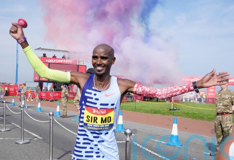Sir Mo Farah brings ‘amazing journey’ to an end at Great North Run