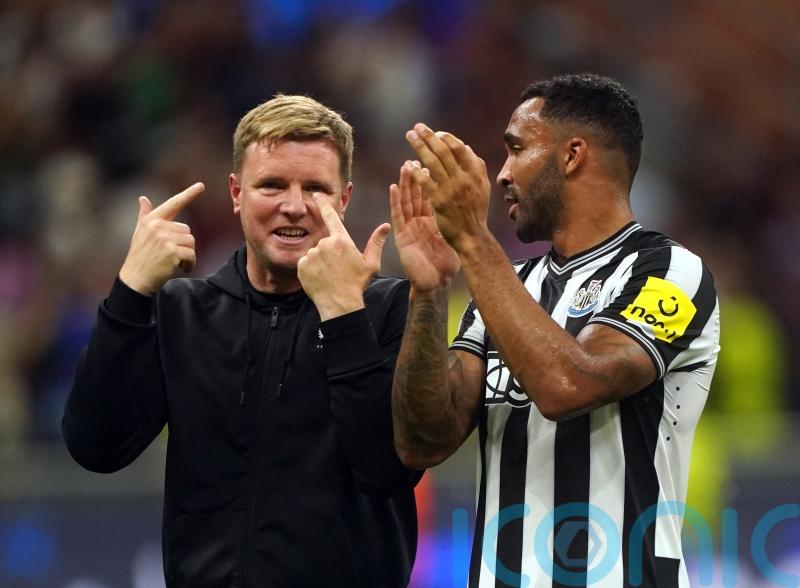 Eddie Howe feels Newcastle’s point at AC Milan will ‘look better and better’