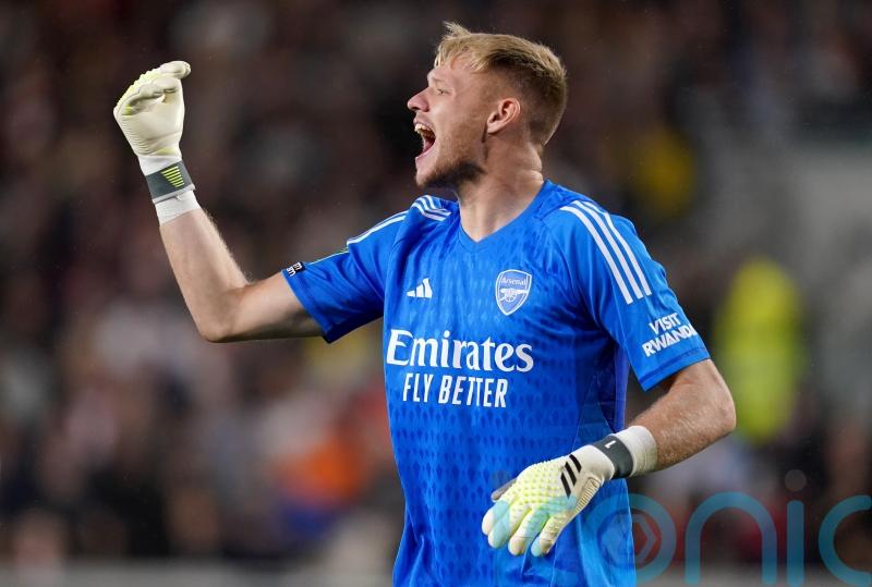 Mikel Arteta praises returning Aaron Ramsdale as he helps Arsenal beat Brentford