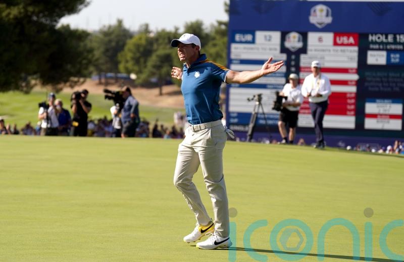 The final day in pictures as Europe win the Ryder Cup