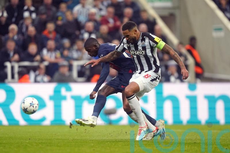 Eddie Howe praises Jamaal Lascelles for stepping up as Newcastle stun PSG
