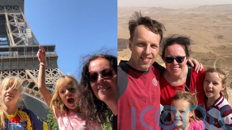 Dad tours the world with wife and kids without paying for accommodation by swapping homes with people across the globe
