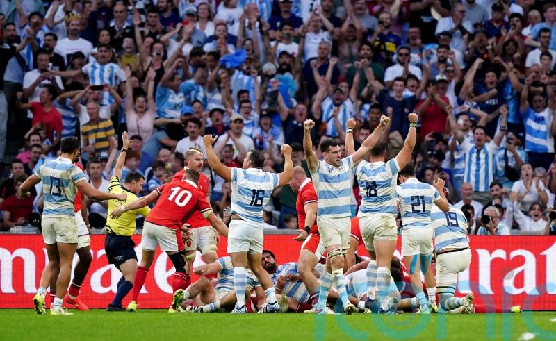 Emiliano Boffelli stars as Argentina send Wales home from World Cup