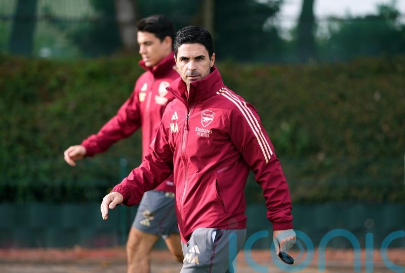 Mikel Arteta hopes to be talking about football after Arsenal’s trip to Sevilla