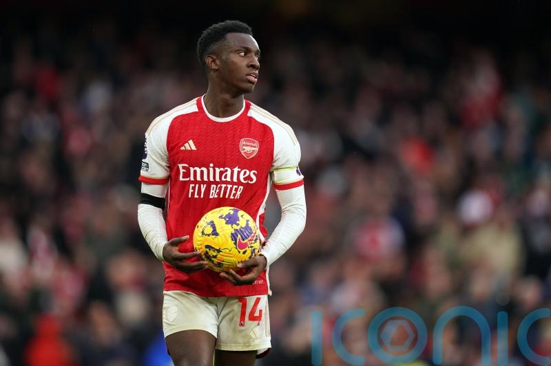 Arsenal’s Eddie Nketiah dedicates his first Premier League hat-trick to his aunt