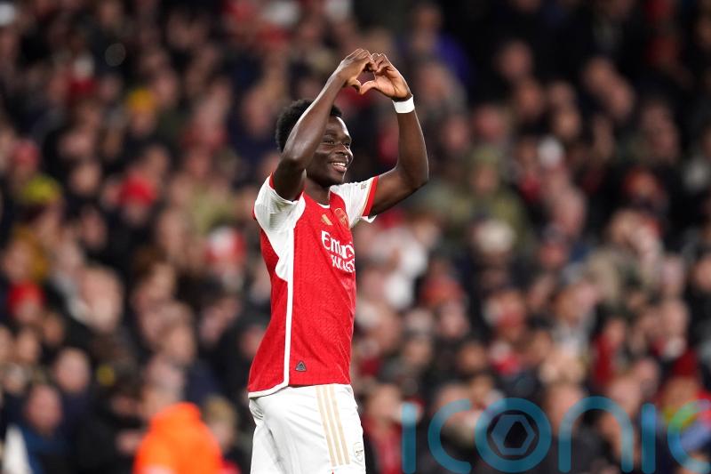 Bukayo Saka stars for Arsenal in comfortable victory against Sevilla