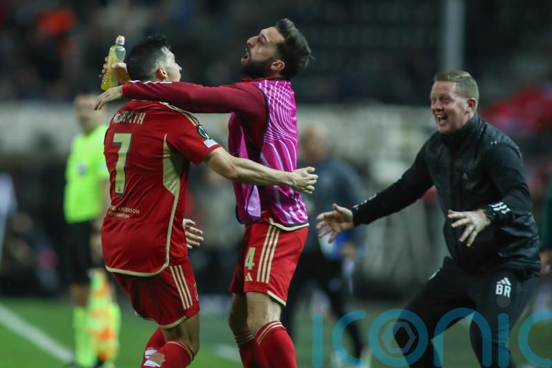 Barry Robson ‘gutted’ after Europa Conference League hopes end for Aberdeen