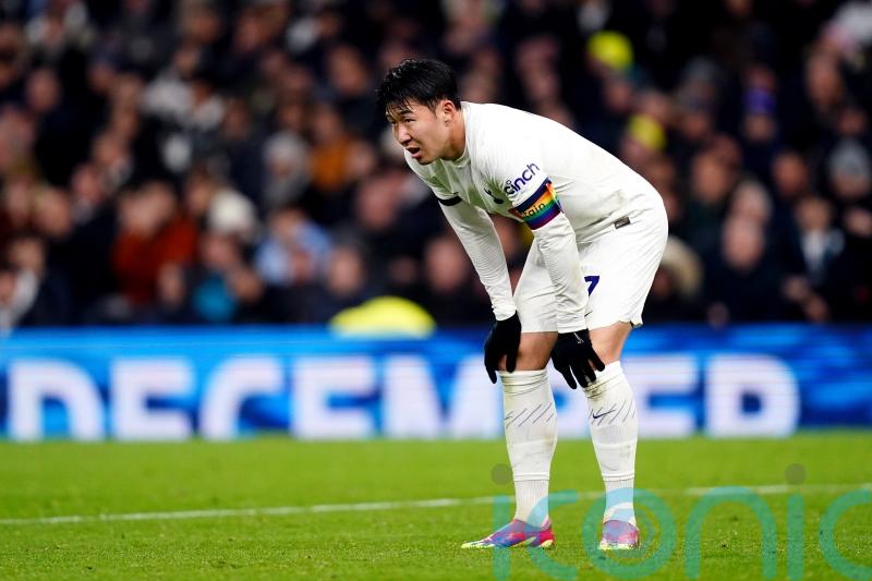 Tottenham captain Son Heung-min fumes at ‘unacceptable’ five-match winless run