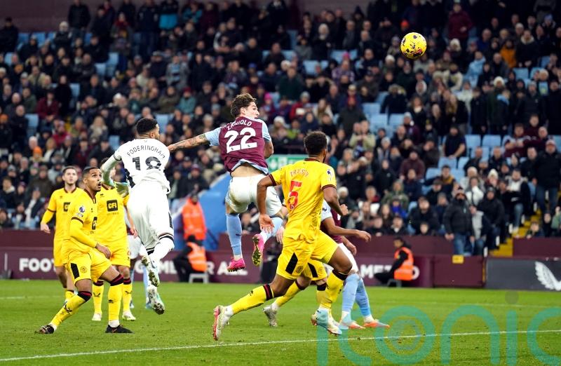 Aston Villa salvage Sheff Utd point after late drama but miss chance to go top