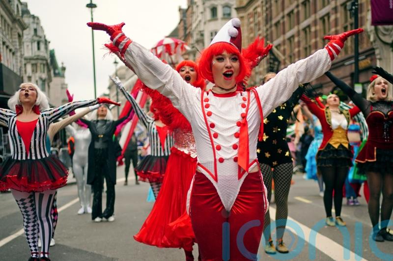 &lsquo;More than 10,000&rsquo; performers parade in London for New Year&rsquo;s Day celebration