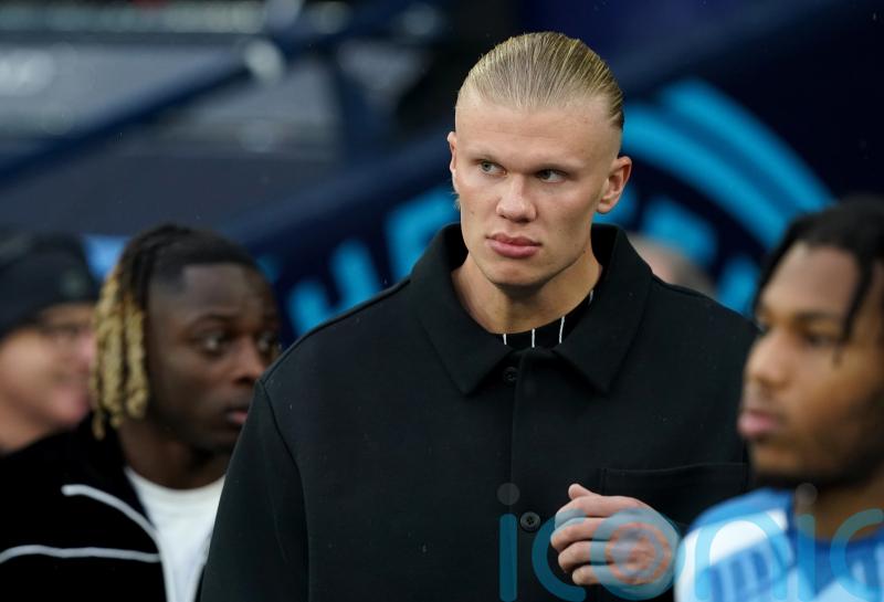 Erling Haaland returns to Manchester City training after injury