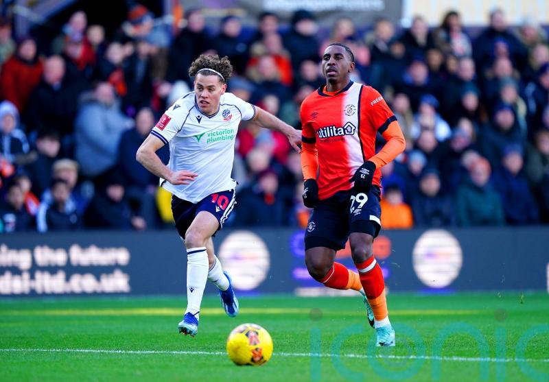 Luton frustrated by League One promotion hopefuls Bolton in FA Cup