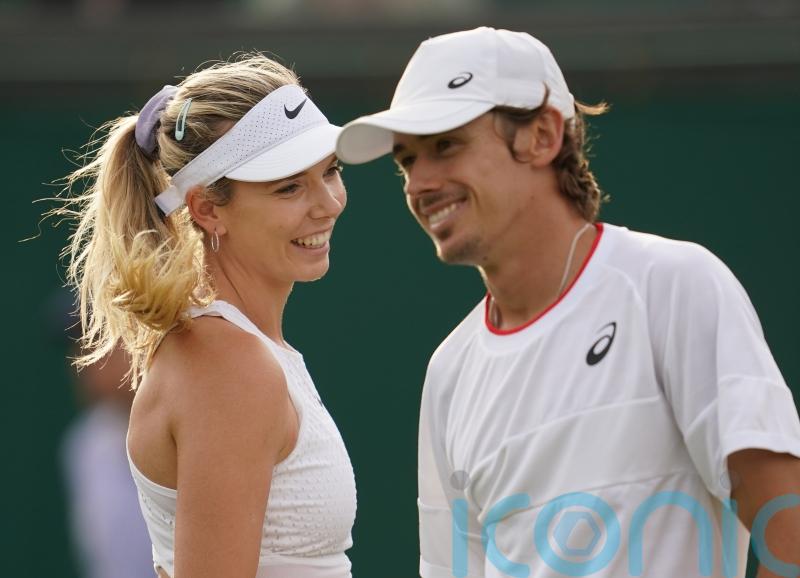 Katie Boulter enjoying the ‘circus’ around boyfriend Alex De Minaur