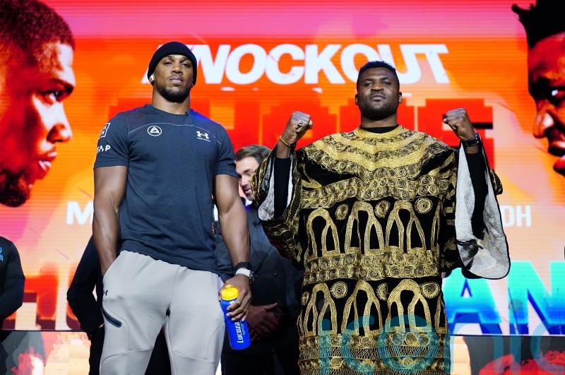It will be explosive &ndash; Anthony Joshua to take on Francis Ngannou on March 8