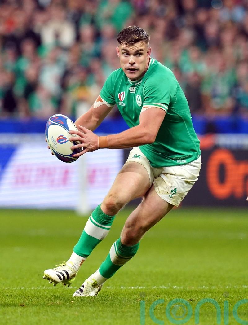 Ireland centre Garry Ringrose ‘progressing nicely’ ahead of Italy clash