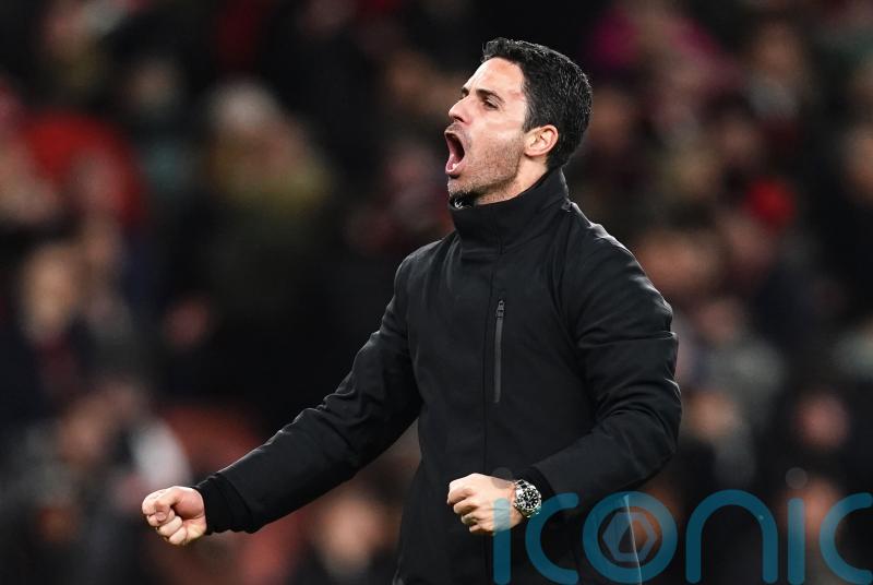 Mikel Arteta doesn’t see Arsenal’s celebrations affecting title challenge