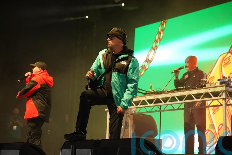 Boycott of US festival over Gaza a ‘no brainer’ for hip hop band Kneecap