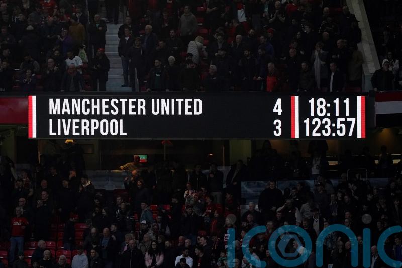 Police make an arrest following tragedy chanting at Old Trafford FA Cup clash