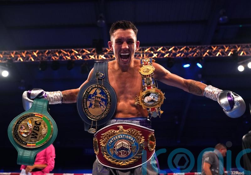 Liam Davies is driven on by late grandfather’s world champion prediction