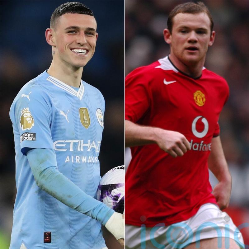 Phil Foden v Wayne Rooney – how do the two players compare?