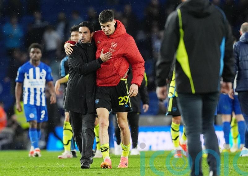 Mikel Arteta thinks Kai Havertz is benefitting from feeling the love at Arsenal