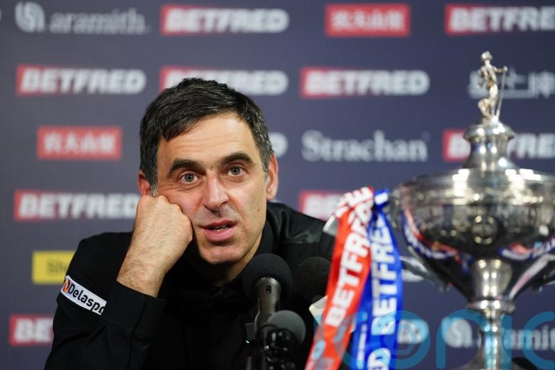Ronnie O’Sullivan dismisses talk of greatness ahead of World Championship opener
