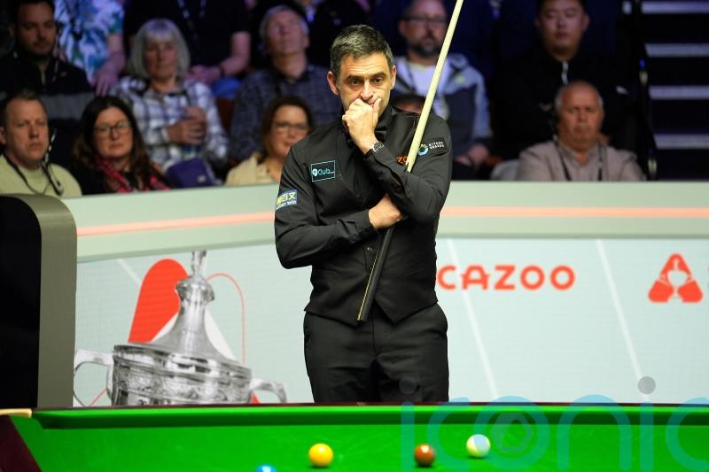 Ronnie O’Sullivan level with Stuart Bingham after first session of quarter-final