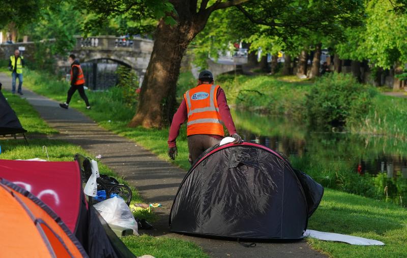 Tents for asylum seekers to be put at Thornton Hall site ‘in near future’