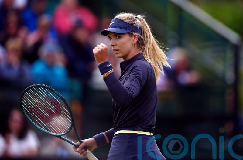 Katie Boulter beats Magdalena Frech to keep Rothesay Open title defence on track
