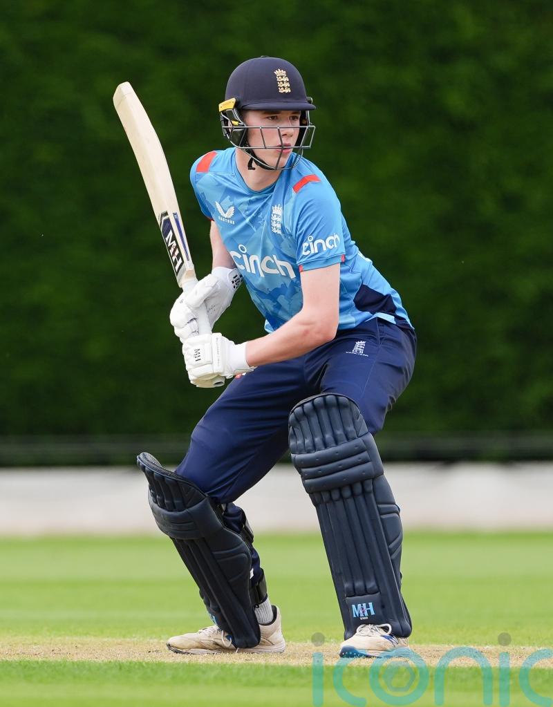 Andrew Flintoff&rsquo;s son Rocky hits match-winning 106 for England Under-19s