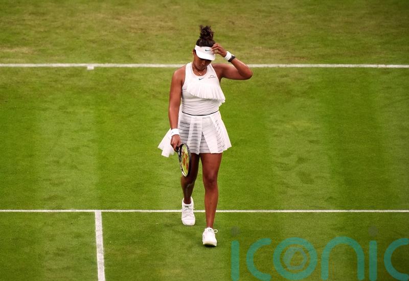 Naomi Osaka’s Wimbledon return abruptly halted by Emma Navarro