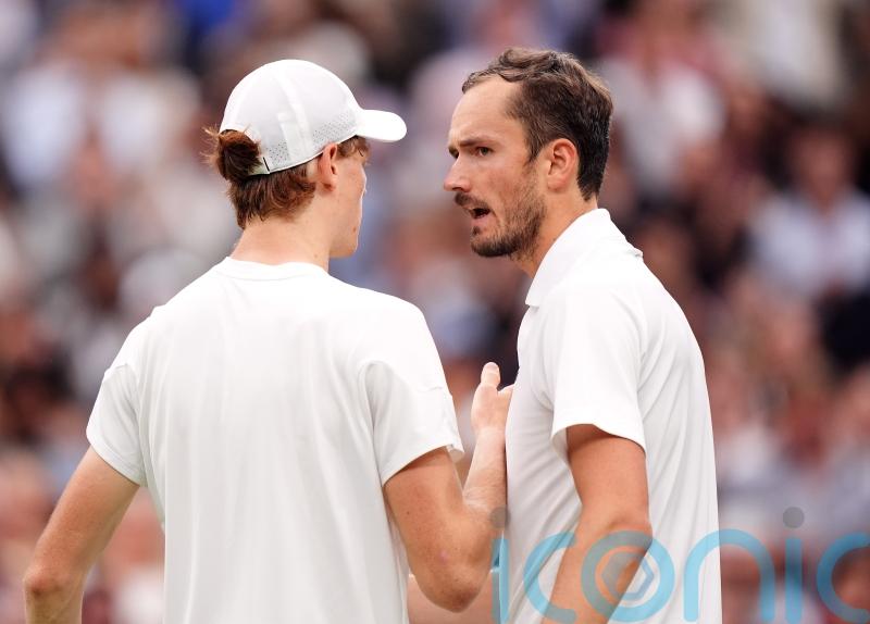 Wimbledon day nine: Daniil Medvedev knocks out world number one Jannik Sinner