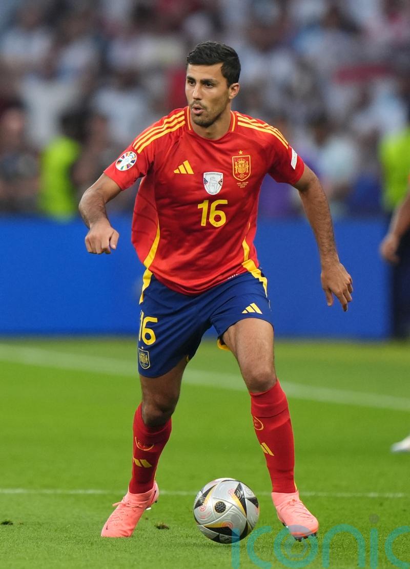 Rodri charged by UEFA after Gibraltar chant during Spain’s Euro 2024 celebration