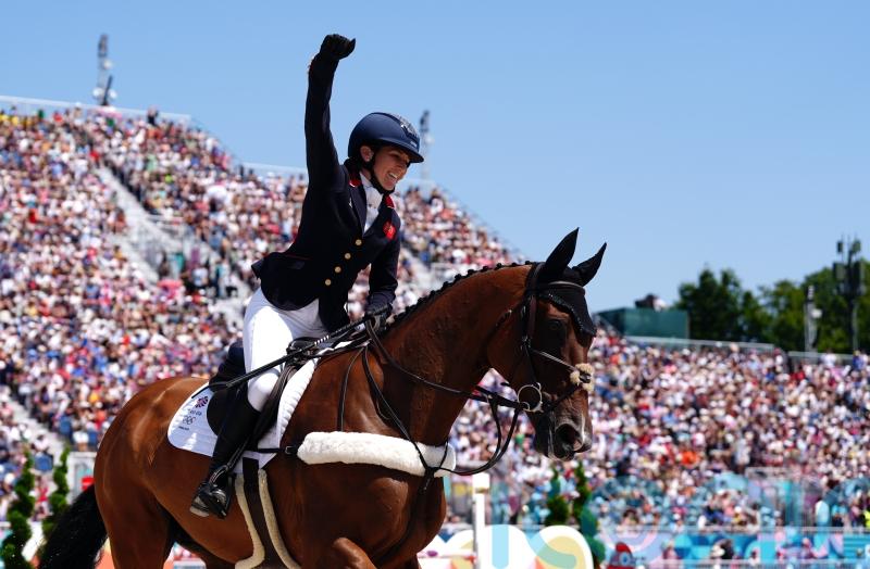 Laura Collett ‘on top of the world’ after clinching GB team eventing gold