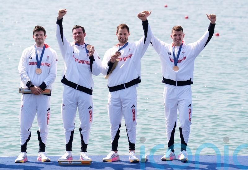 Father ‘still shaking’ after son’s bronze as GB rack up Olympic medals in rowing
