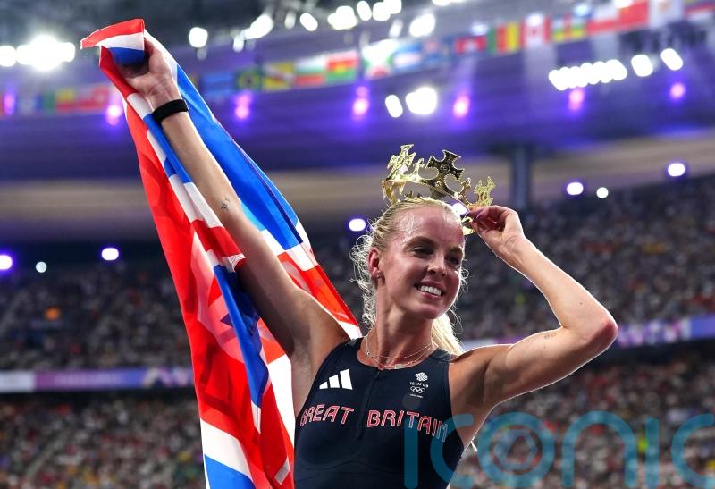 Keely Hodgkinson says ‘I deserved this’ after storming to 800m Olympic gold