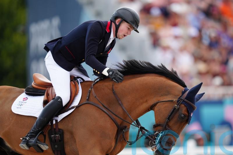 Harry Charles out of jumping final after horse suffers ‘small overreach’