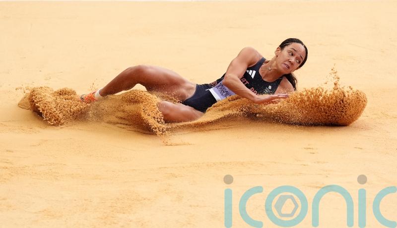 Katarina Johnson-Thompson holds onto heptathlon lead after long jump