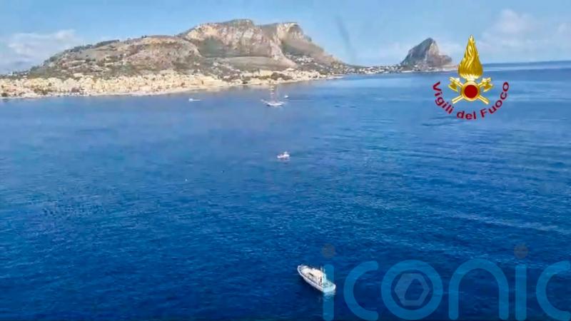 Body found after luxury yacht ‘carrying British passengers’ sinks off Sicily
