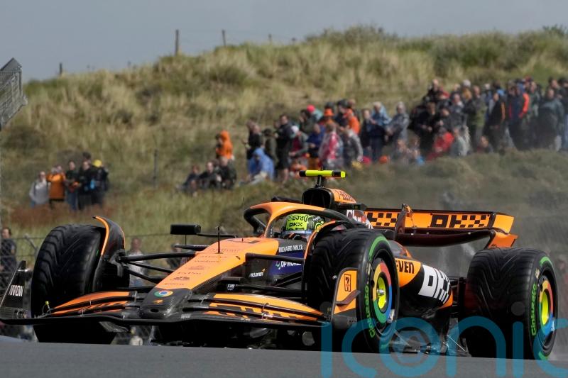 Lando Norris fastest in opening practice for Dutch Grand Prix