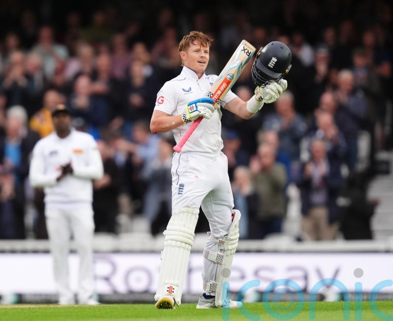 Ollie Pope allays fears over form with first hundred as stand-in England captain