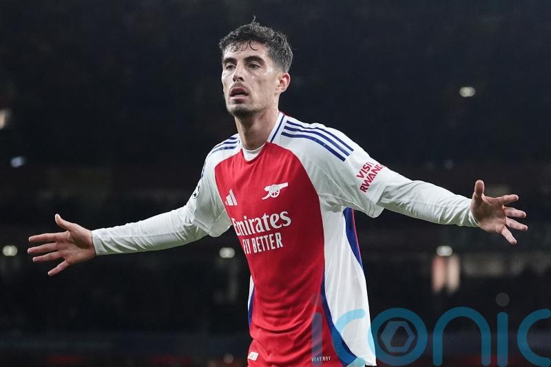 Kai Havertz and Bukayo Saka goals earn Arsenal statement win against PSG