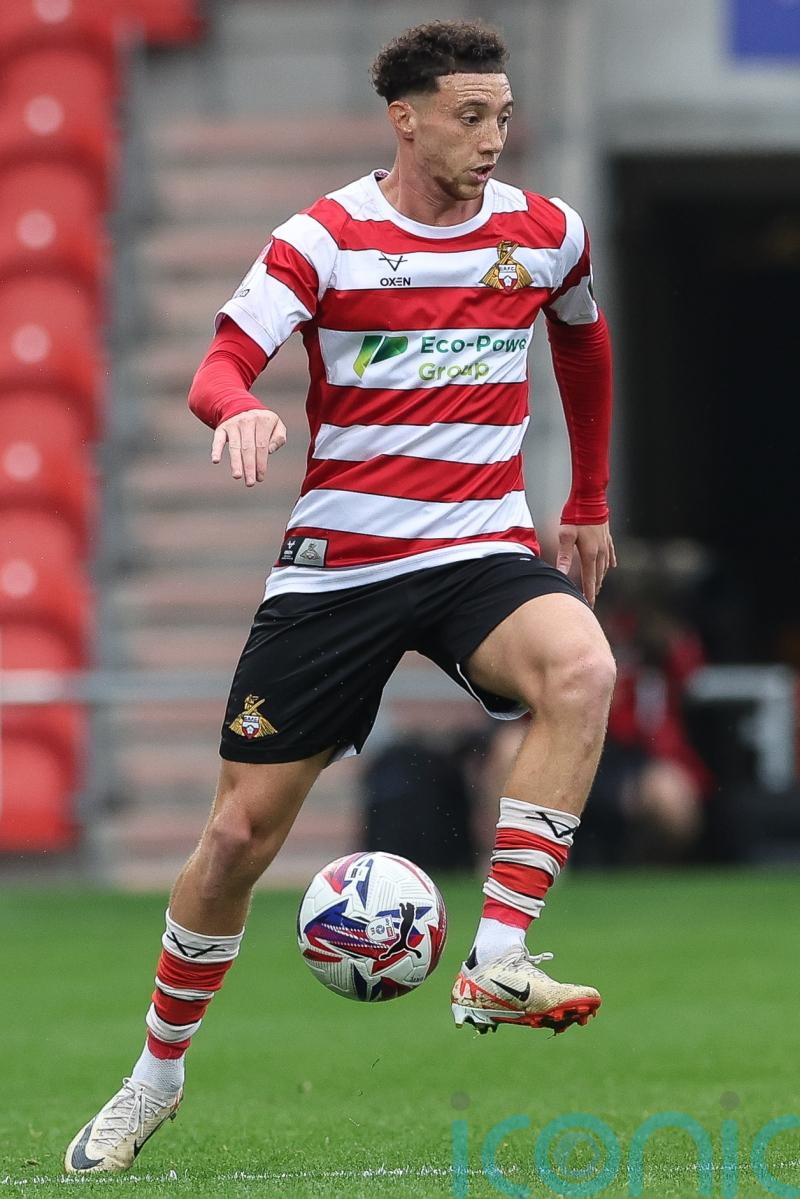 Jordan Gibson’s brace helps Doncaster to victory at 10-man Grimsby