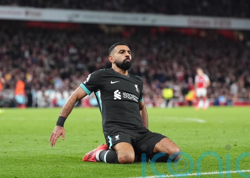 Mohamed Salah equaliser denies Arsenal victory against title rivals Liverpool